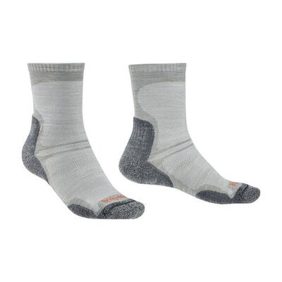 Bridgedale hike ultralight t2 merino crew - lichtgrijs - heren