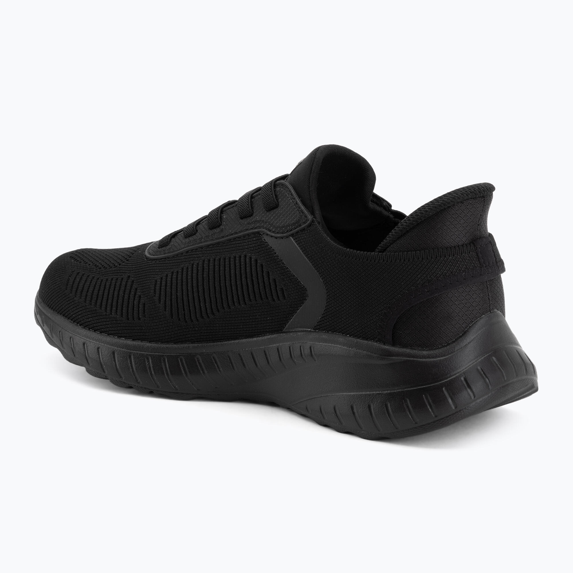 Deportivas Casual Hombre Suela Plana - Modelo 118312 Negro 3/7