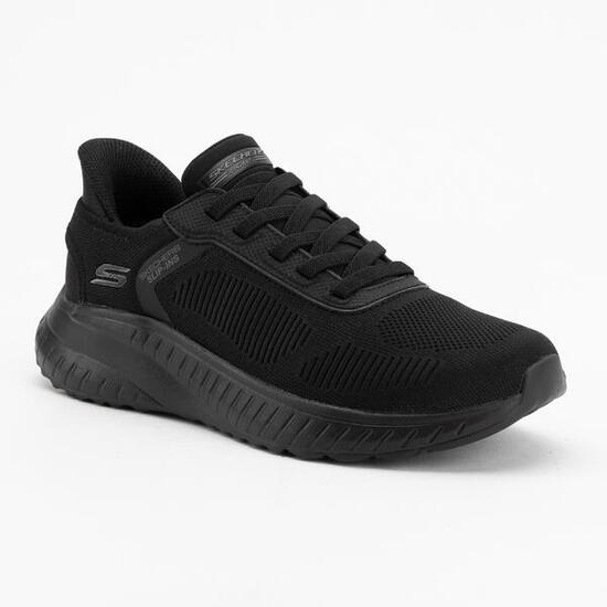Zapatillas Skechers Hombre Bobs Sport Squad Chaos - Solid Step Topo