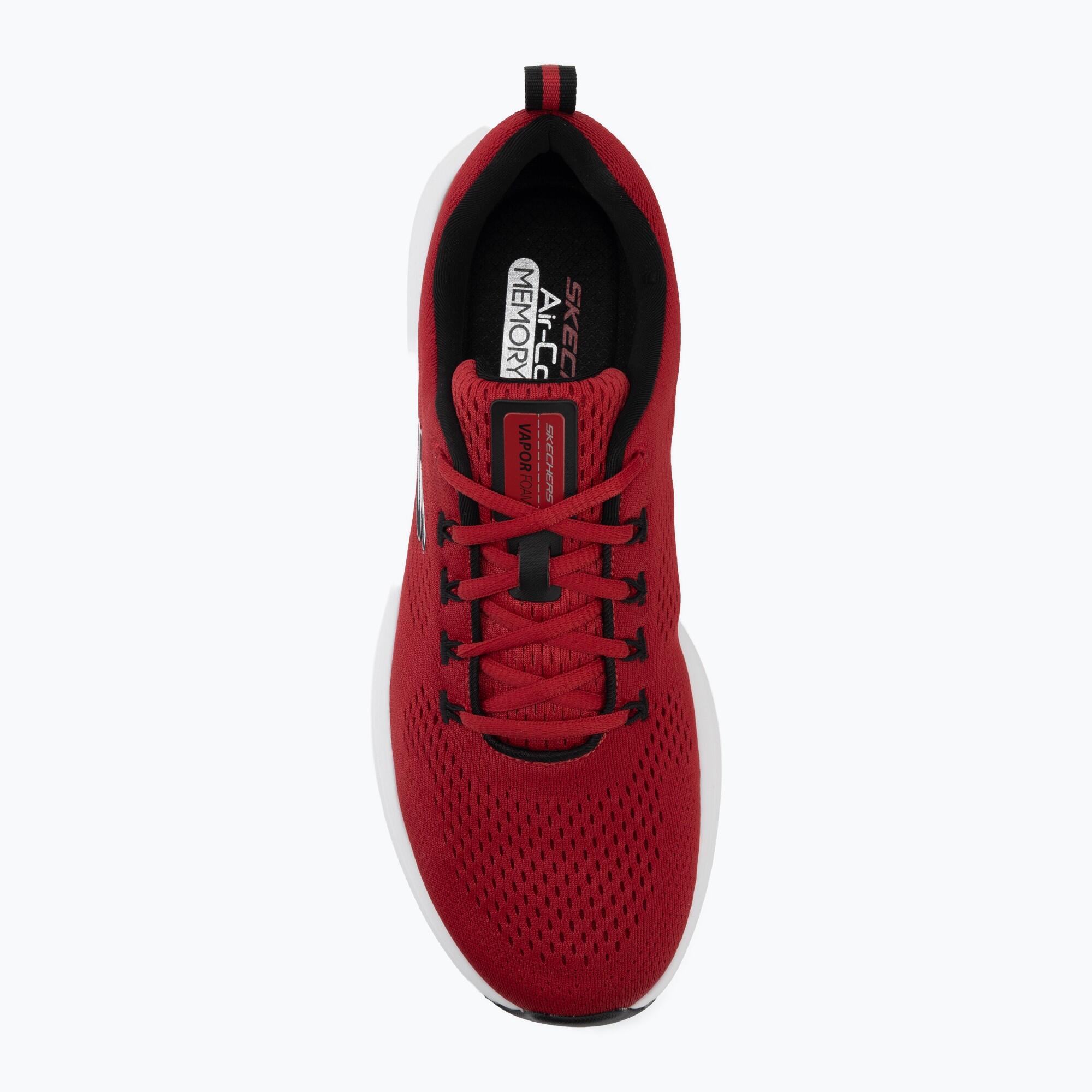 Skechers Vapor M 232625 RDBK Uomo Scarpe Sportive Rosso-Nero Sneakers EU 44 5/7