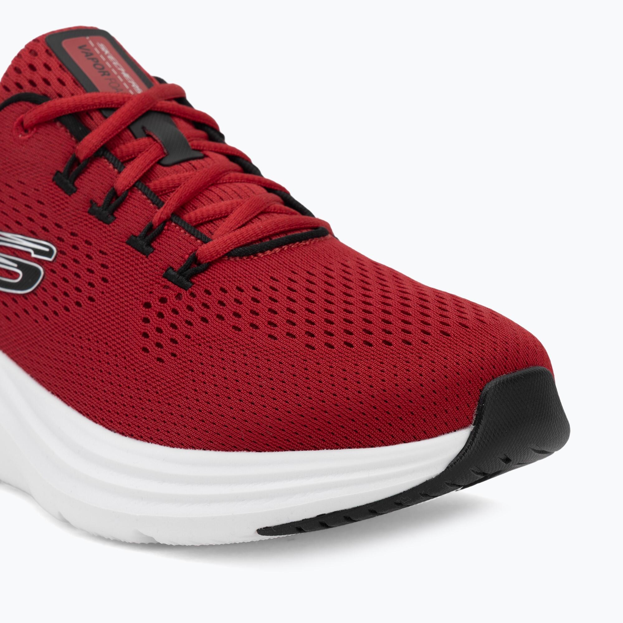 Skechers Vapor M 232625 RDBK Uomo Scarpe Sportive Rosso-Nero Sneakers EU 44 7/7