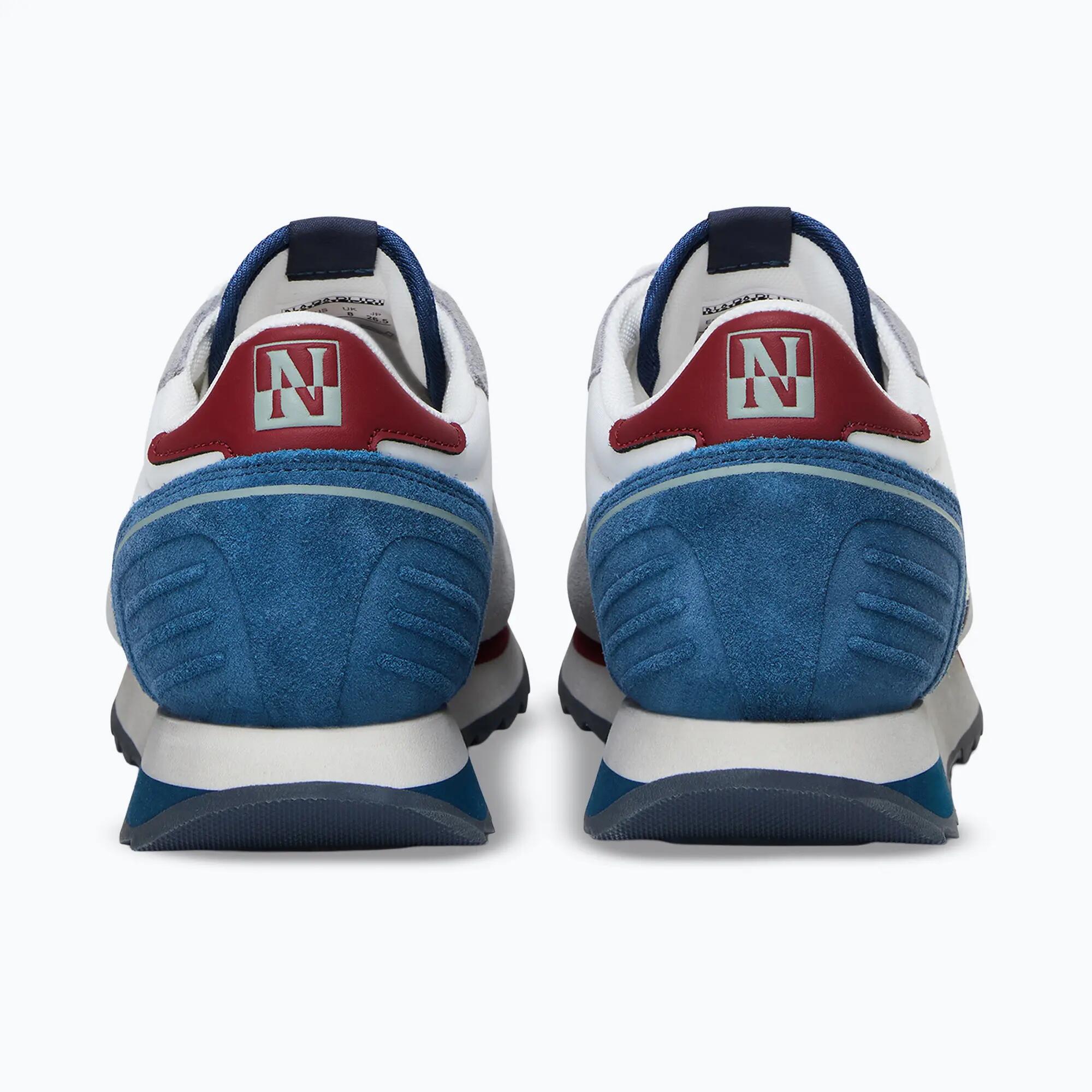 Herren - Laufsport - Sneaker - Veloursleder, Nylon und Mesh - Virtus - blau/grau 4/7
