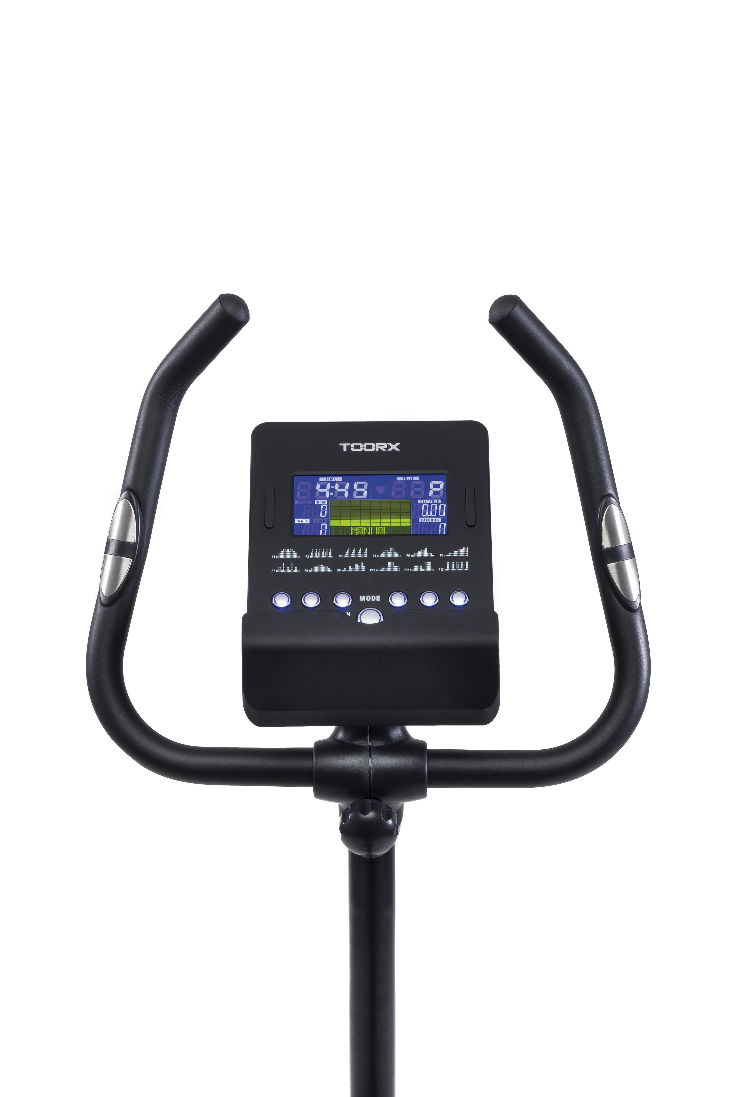 Cyclette BRX 100 HRC, Volano 12 Kg, peso utente 150 kg TOORX 2/7