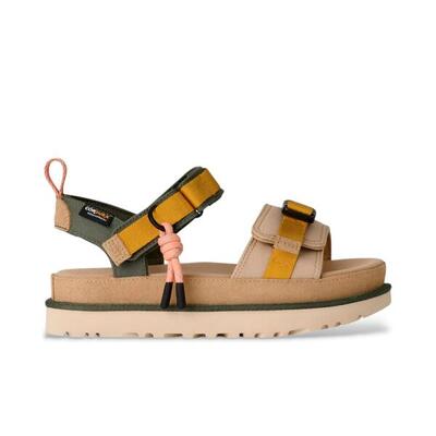 Platte sandalen dames ugg w goldenstar wildwood meerkleurig