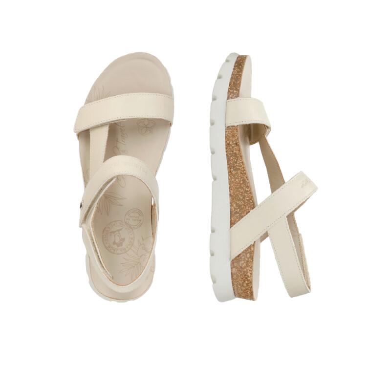 Sandalias Planas Mujer Panama Jack Selma Marrón 3/3