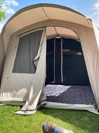 Entre Particuliers - Tente de camping gonflable 4 personnes 2 chambres