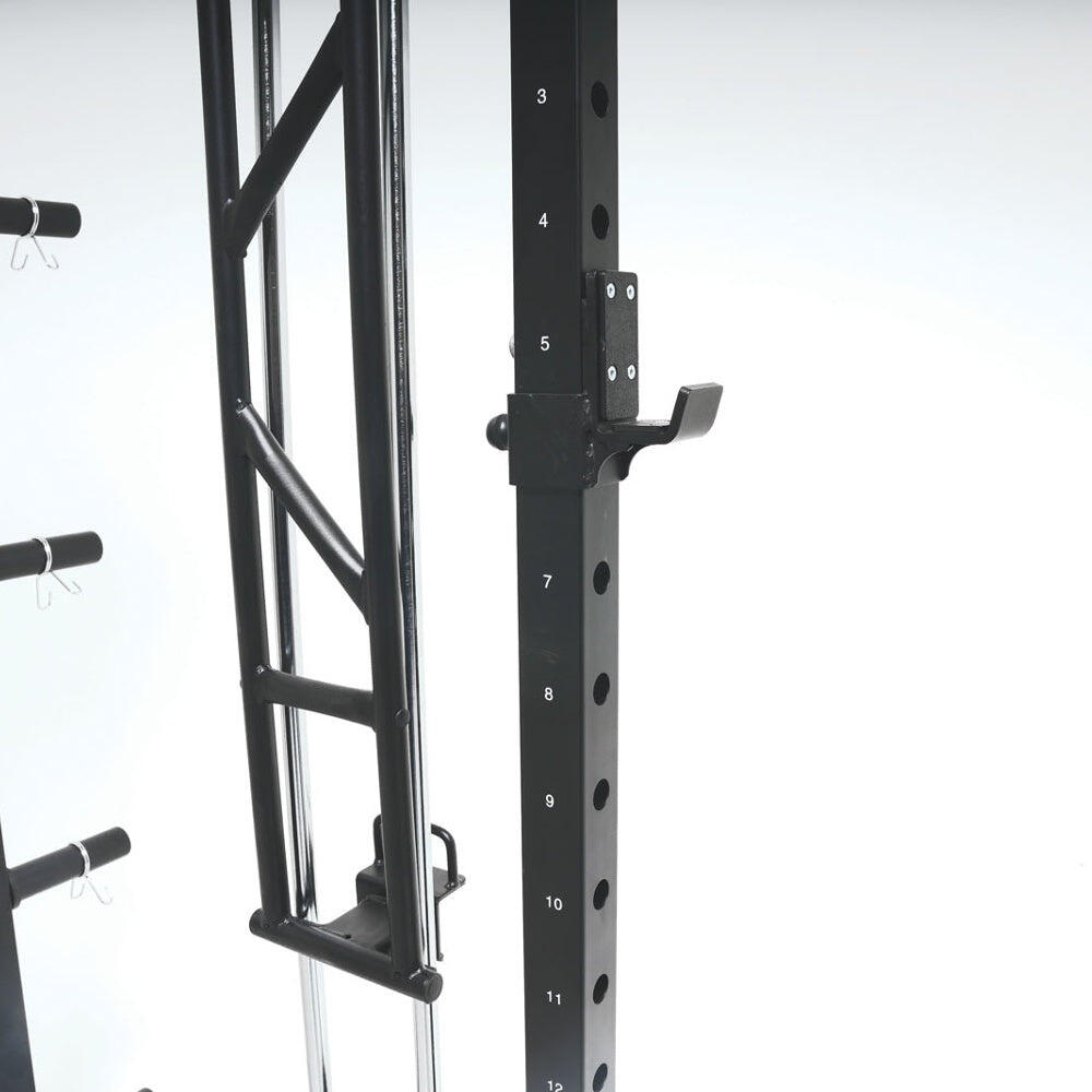 Multi Power Dobrável Asx 3000 - Dupla polia, Smith e Rack 7/7