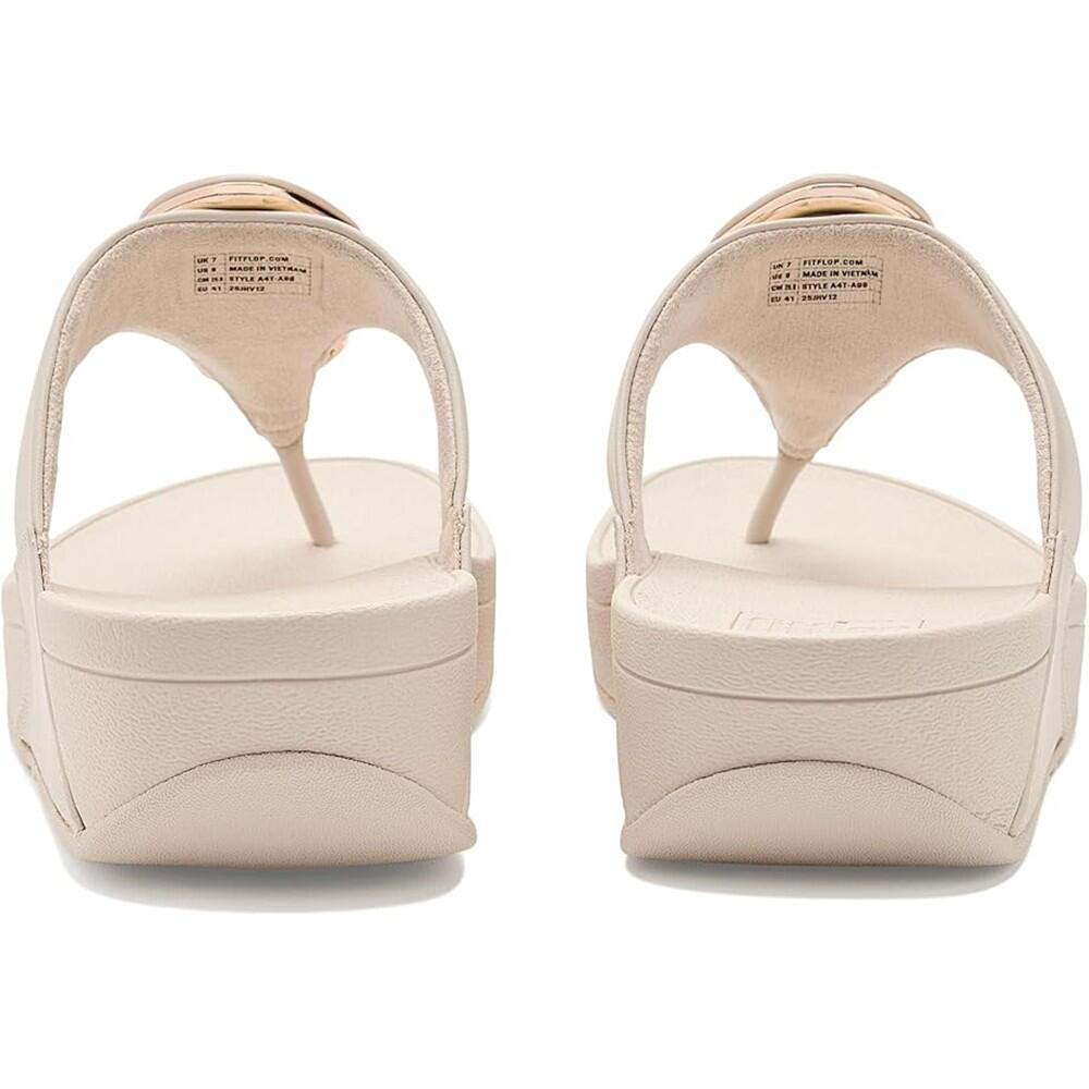 Lulu Marbled-stone Piel Beig - Chanclas Fitflop 4/7