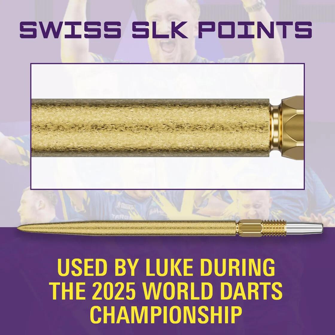 Steelové šipky Luke Littler World Champion Swiss Point 6/7