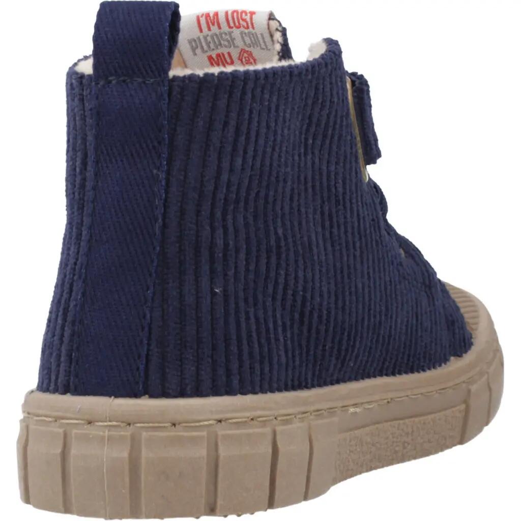 Botins Barefoot Menino Garvalín 251330A Azul Marinho Fecho Adesivo 3/7