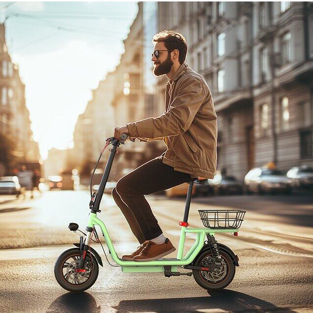 i12 Patinete eléctrico para adultos Batería 36V7.5Ah Neumático de 12 pulgadas 7/7