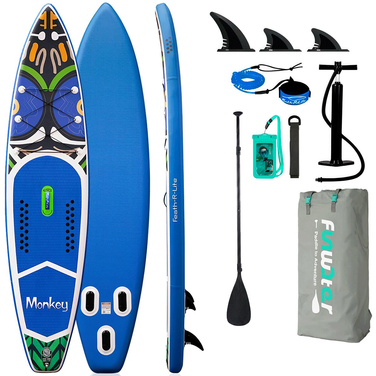 Planche De Surf Gonflable SUPVOX Pour Enfants - Bodyboard Portable En PVC Résistant, Idéale Pour L'Été Et Les Jeux D'Eau Extérieurs