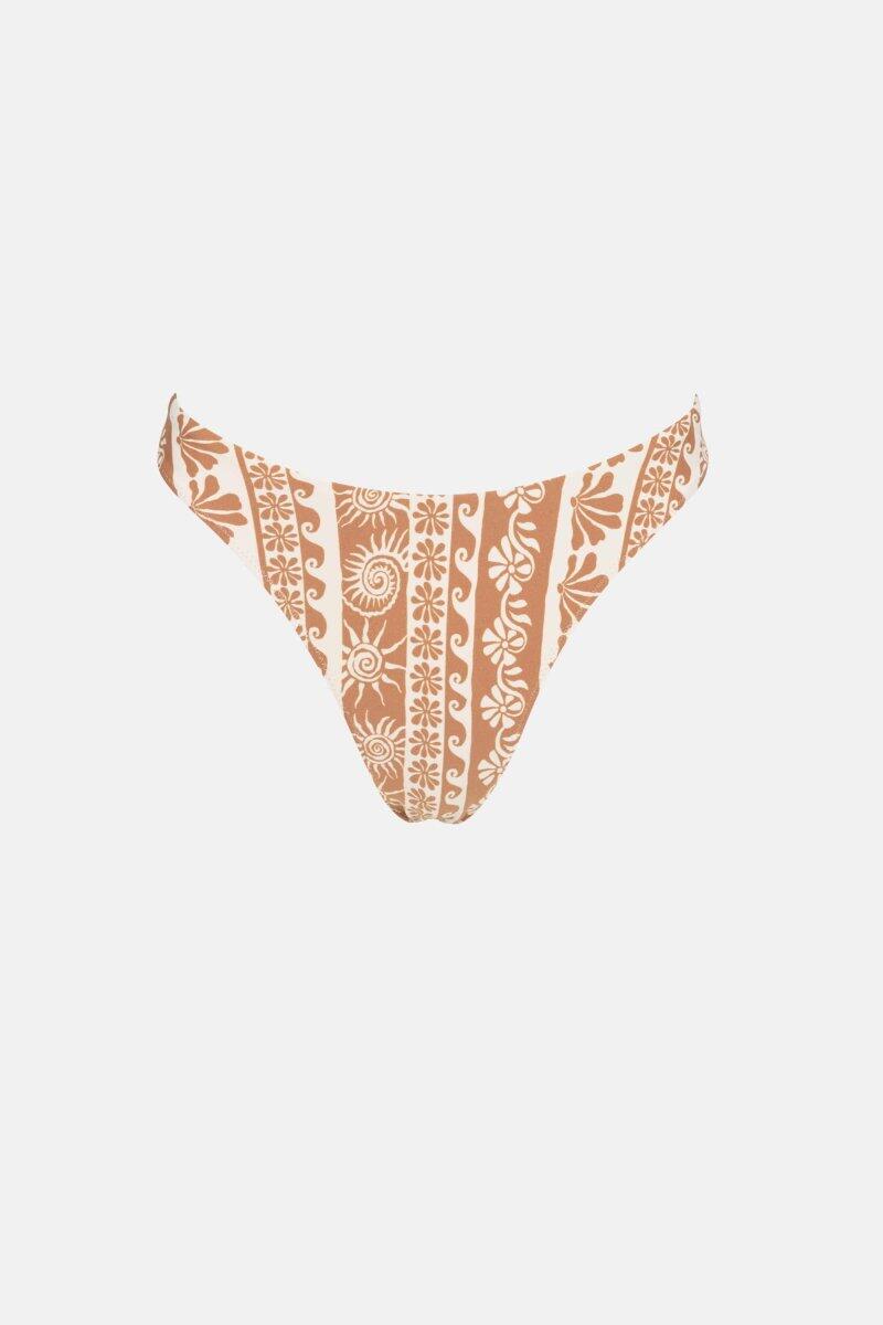 Bas de bikini Rhythm modèle 0125SWBB51-BRO pour femmes 5/5