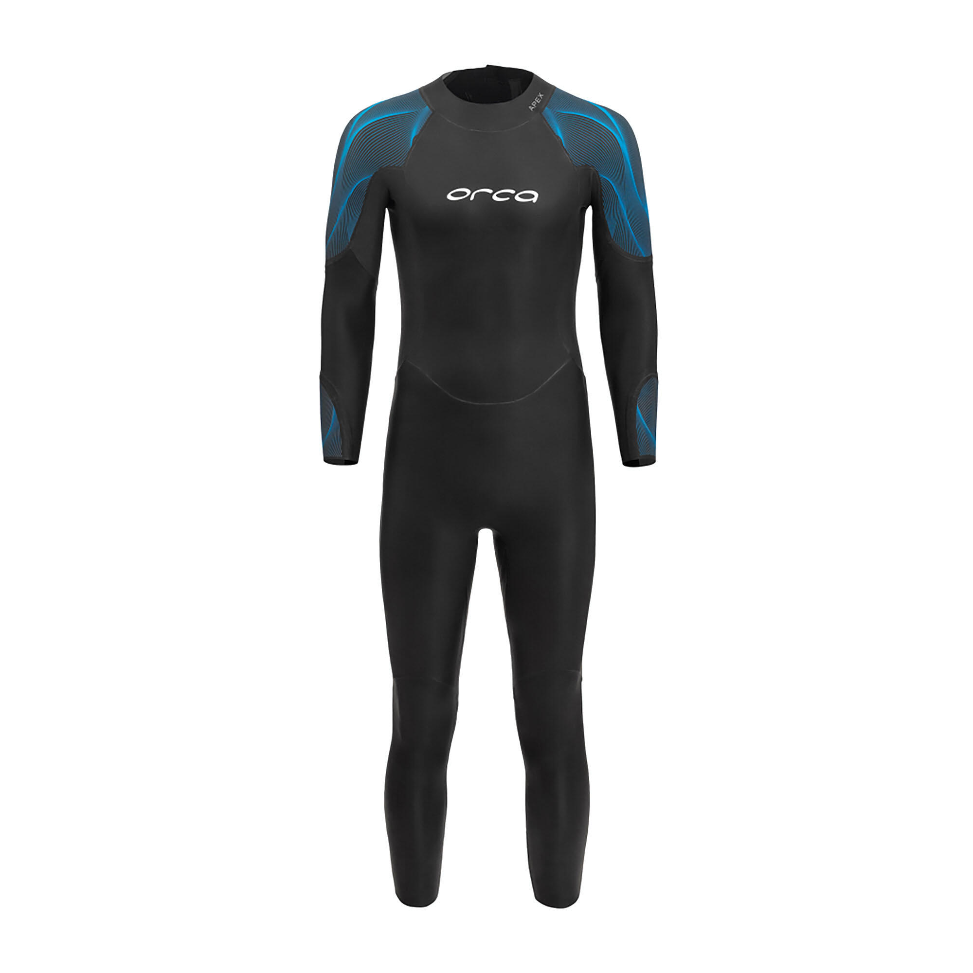 Pianka triathlonowa męska Orca Apex Flex 4 mm blue flex 5/5