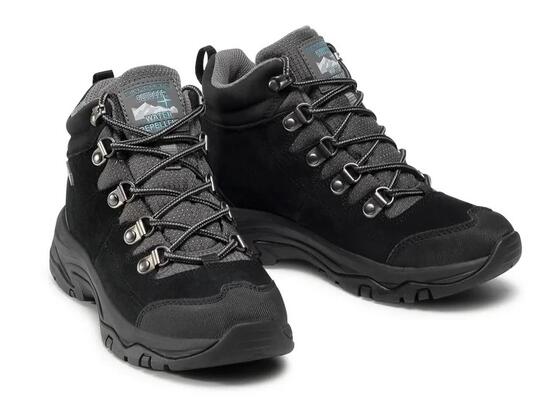 Skechers Buty Damskie Trekkingowe Trego El Capitan czarne 36