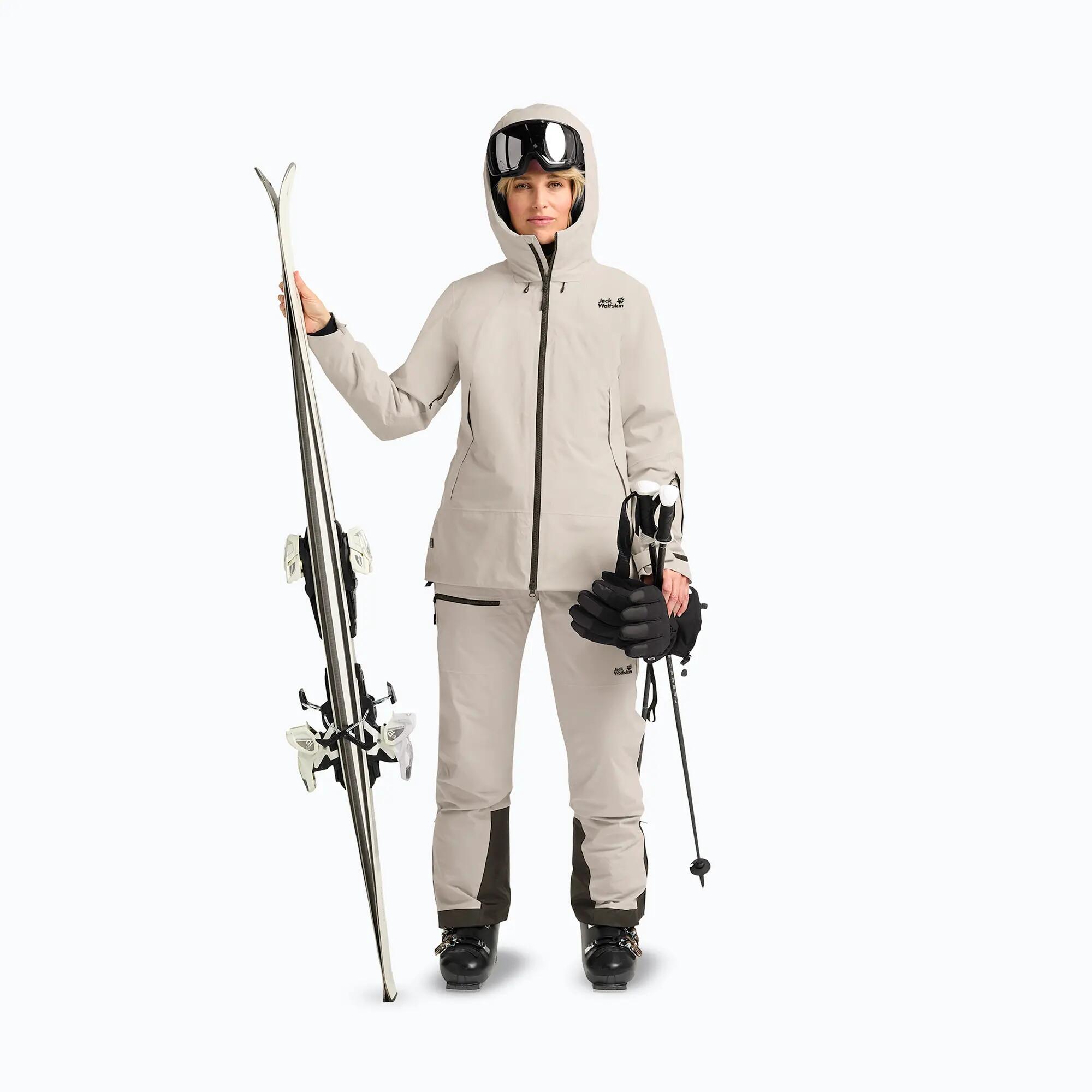 Kurtka narciarska damska Jack Wolfskin Flowline Pro 2L Ins 2/5