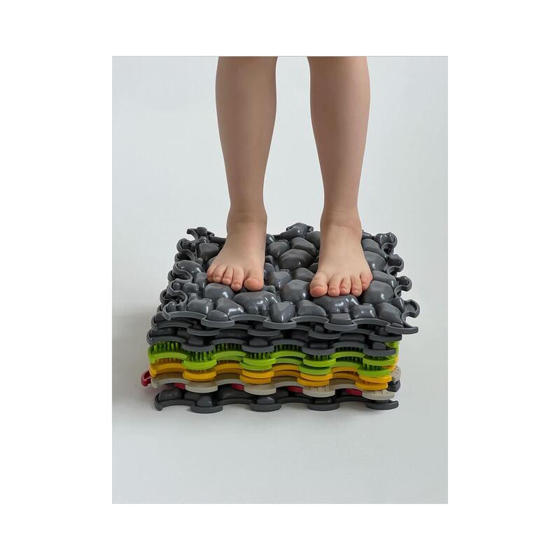 Covoraș senzorial Sensory - set de 8 bucăți
