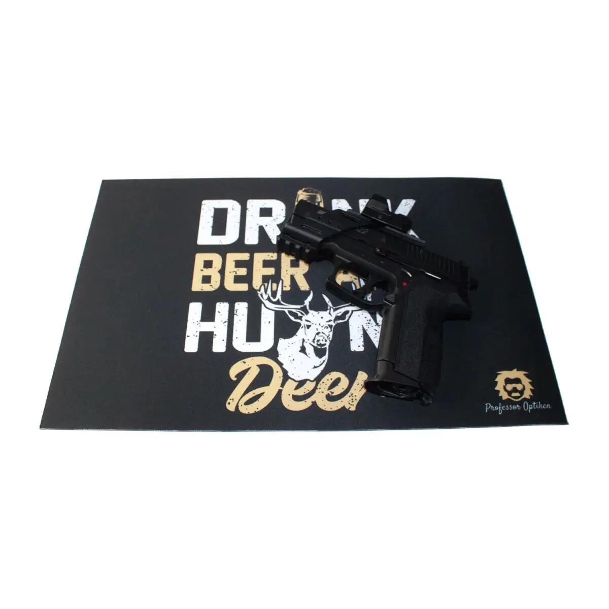 Tapis Professor Optiken Drink Beer & Hunt Deer 3/3