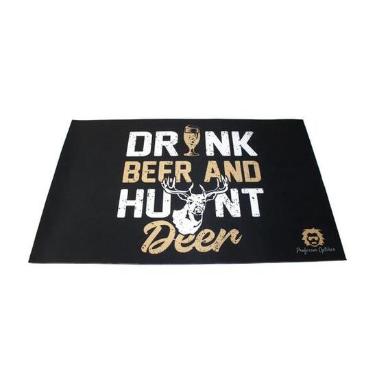 Tapijt Professor Optiken Drink Beer & Hunt Deer