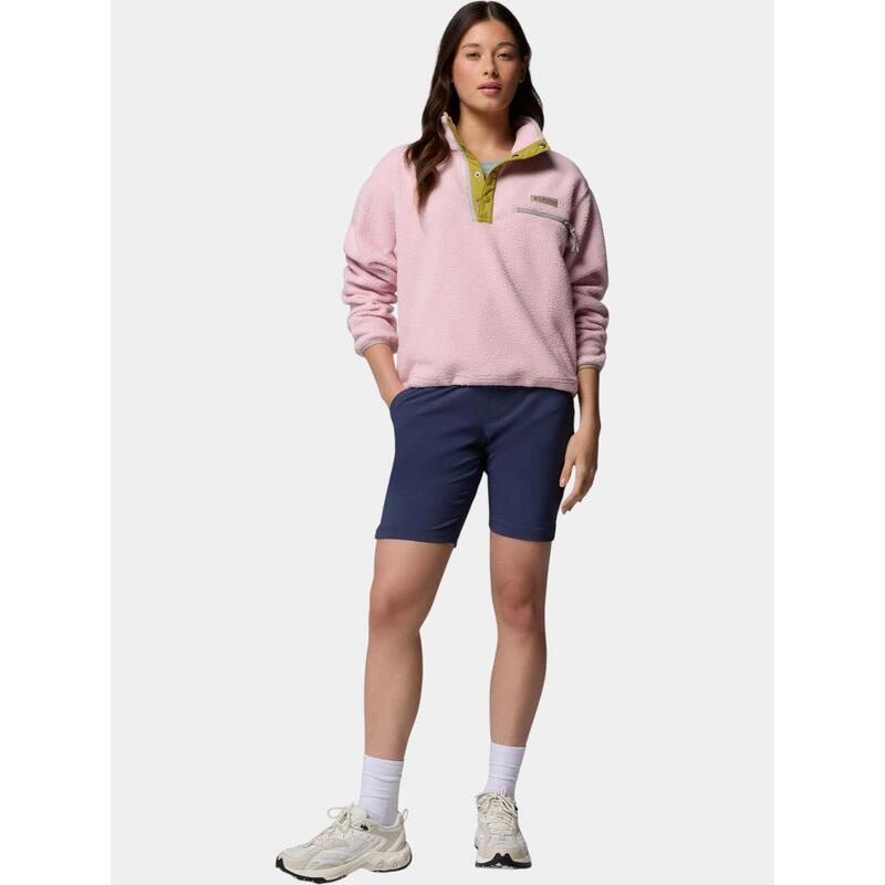 Pulover polar Helvetia II Cropped Half Snap Fleece femei