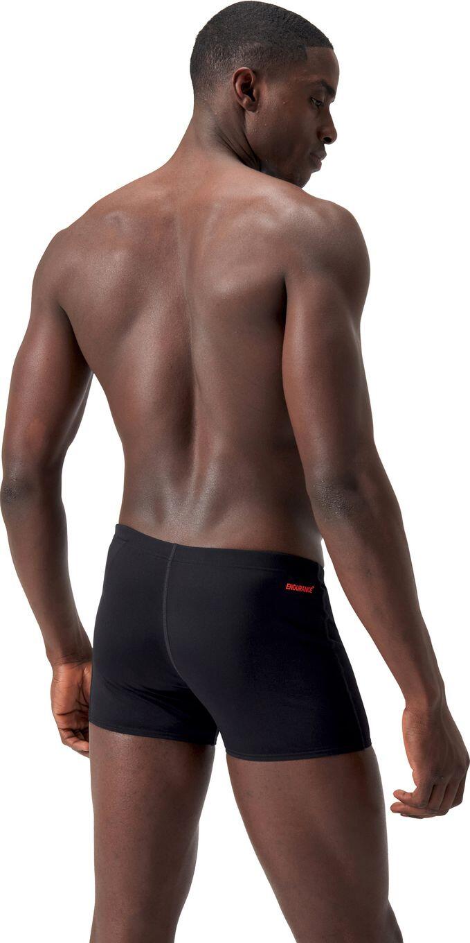 Maillot de Bain Speedo Hyper Boom Panel Noir / Rouge 4/4