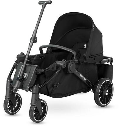 Qplay Go Cargo – Poussette pliable & chariot - Beige