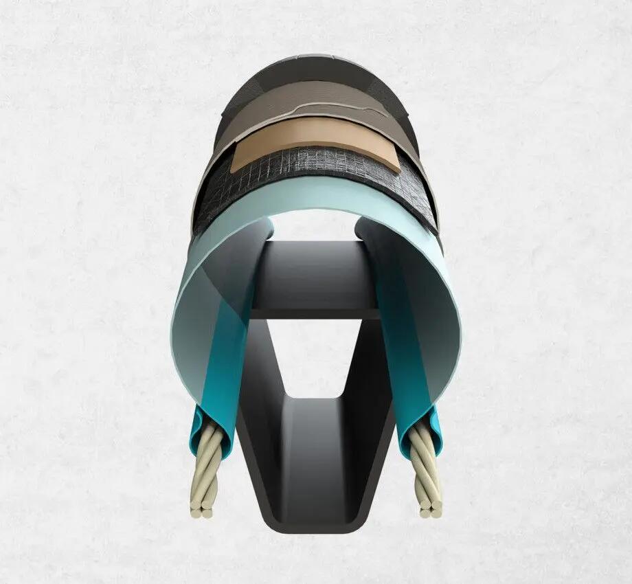 Neumático de carretera Hutchinson Challenger TLR 700 mm Tubeless Ready Plegable 4/4
