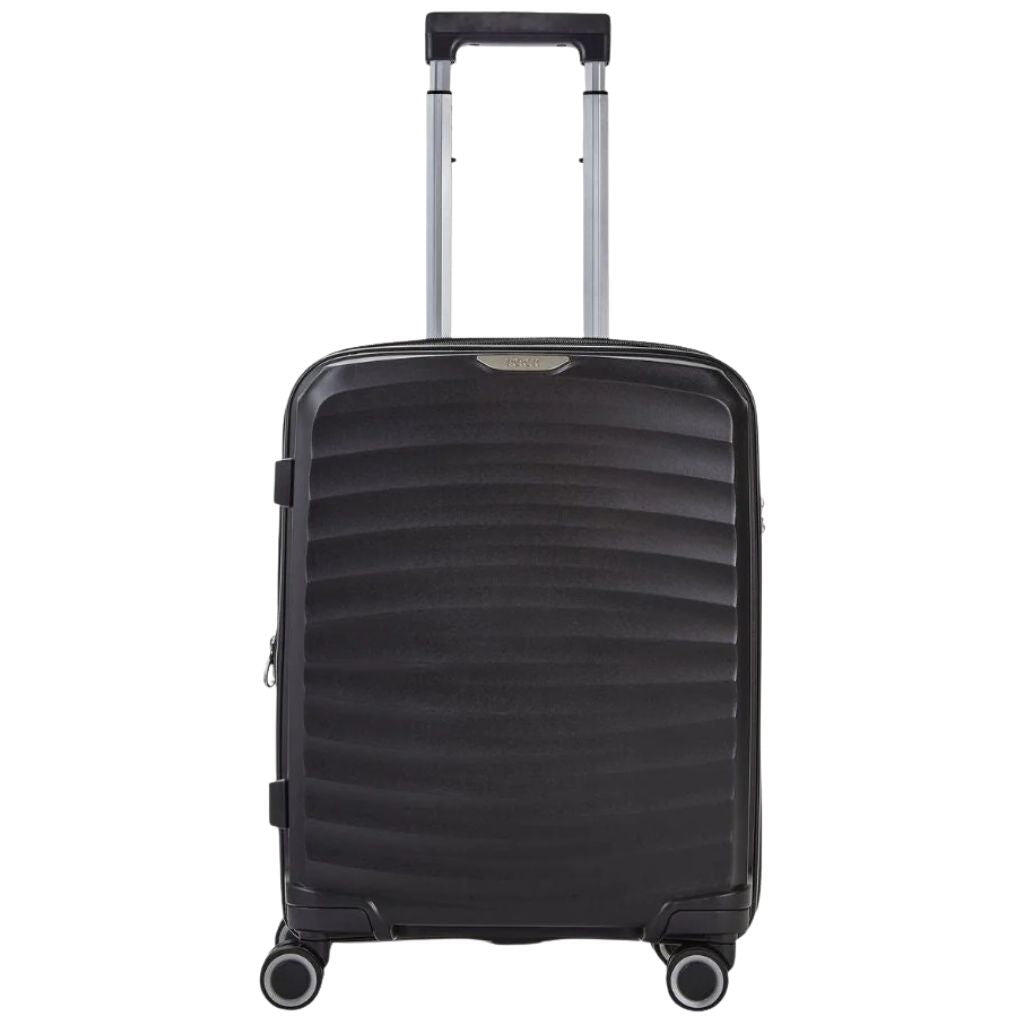 Rock Sunwave 54cm Carry On Hardsided Luggage - Black