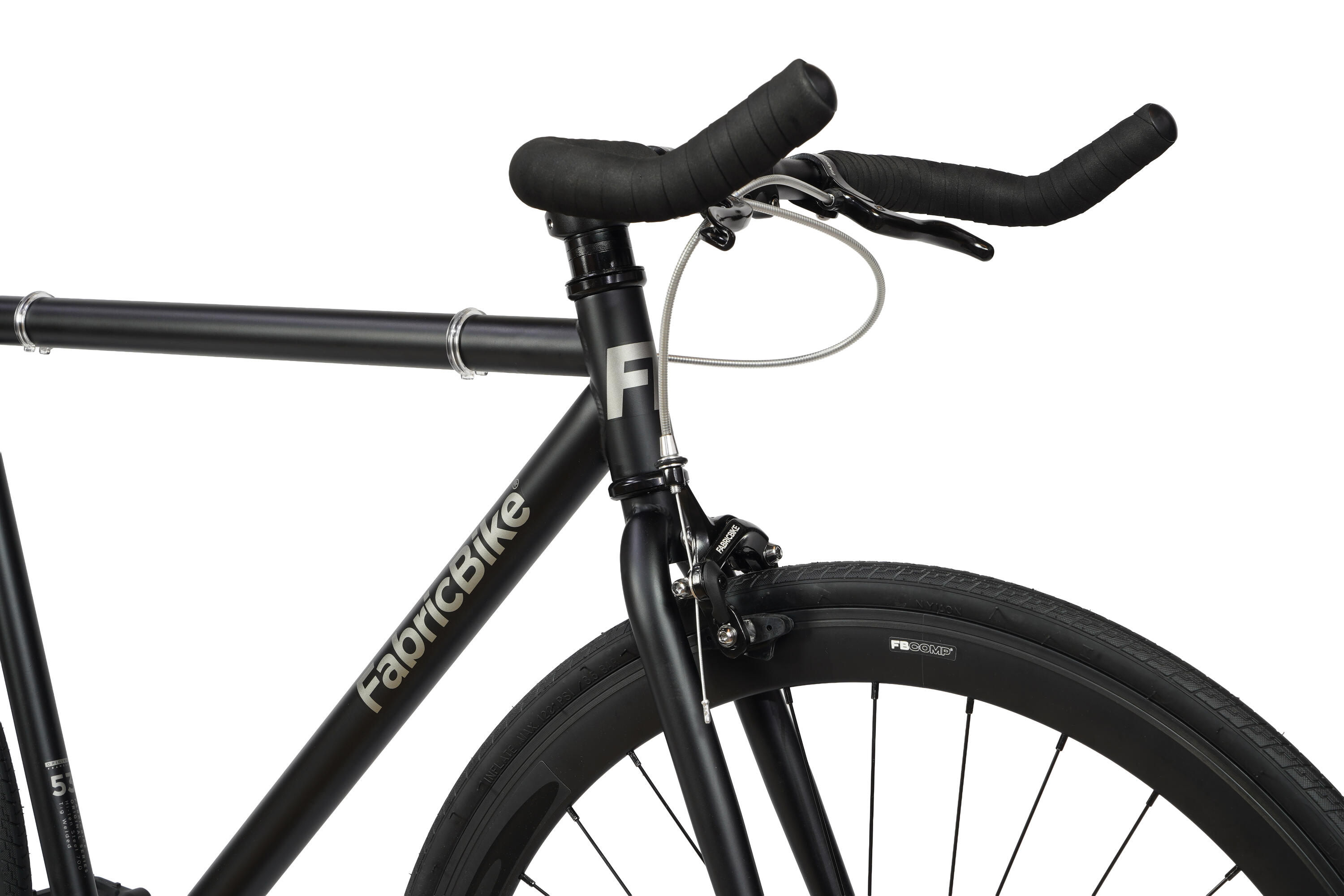 Fixiefiets Original Hi-Ten stalen frame 28" – Matte Black 3/7