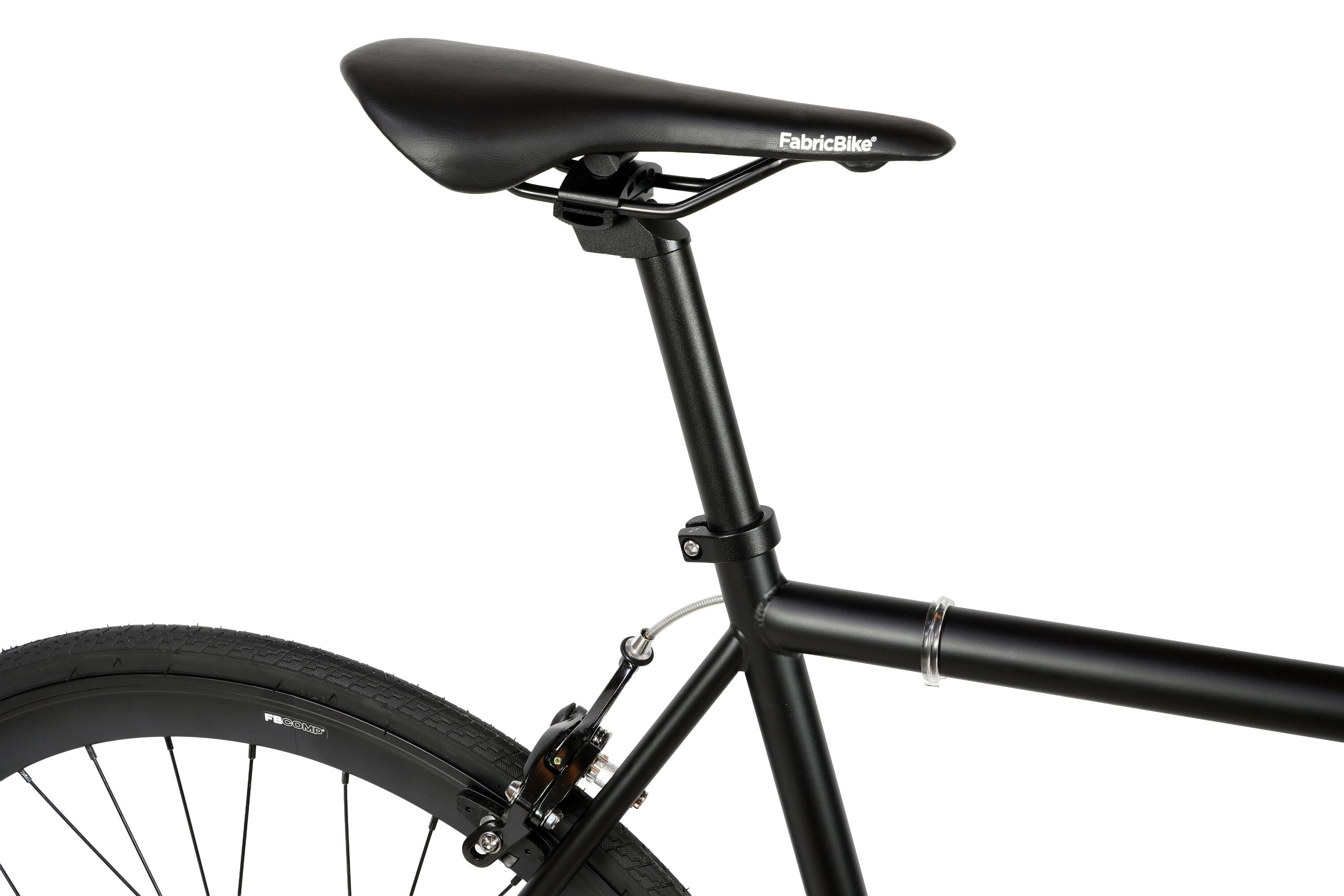 Fixiefiets Original Hi-Ten stalen frame 28" – Matte Black 7/7