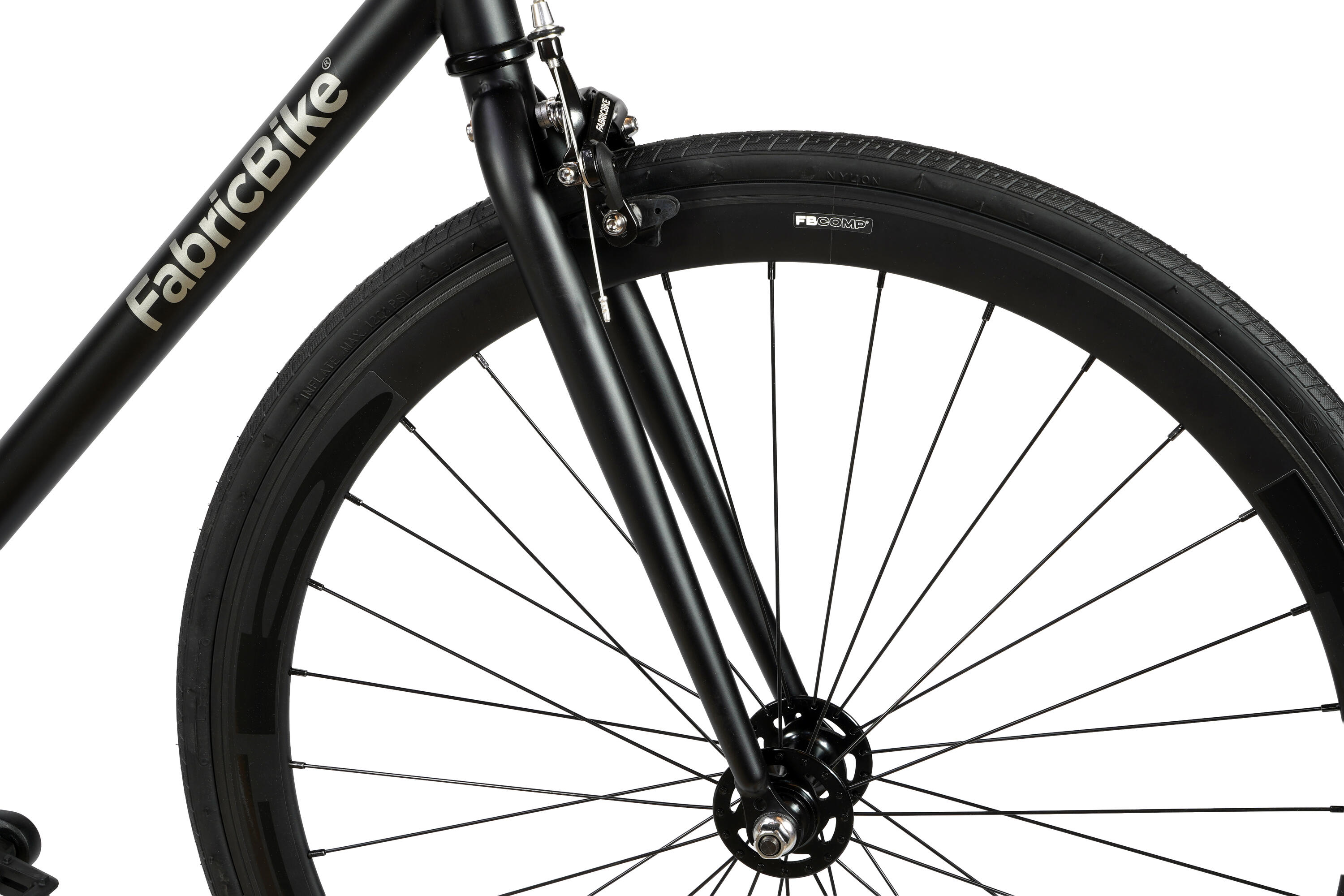 Fixiefiets Original Hi-Ten stalen frame 28" – Matte Black 4/7