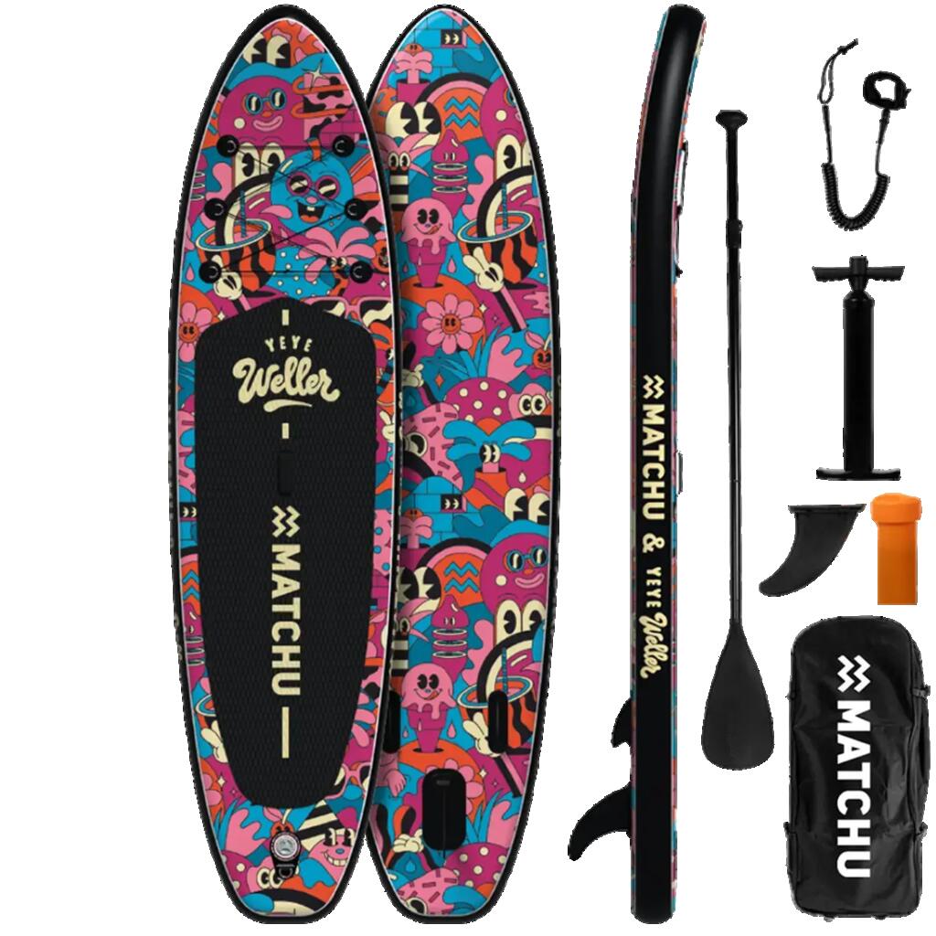 Надуваема SUP дъска (Stand Up Paddle) - Limited Edition - YEYE WELLER