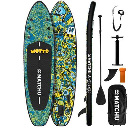 Stand Up Paddle BustArt 320x81x15 cm - Aufblasbares Sup Board - Limited Edition