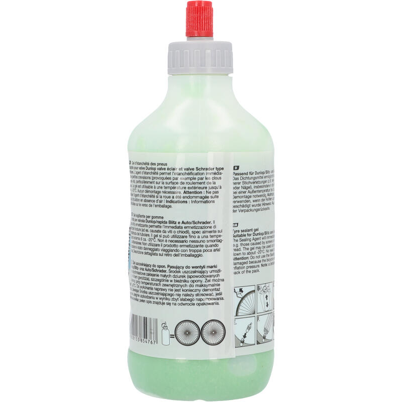 FISCHER Reifendicht-Gel - für 2 Schläuche 350ml 7/7
