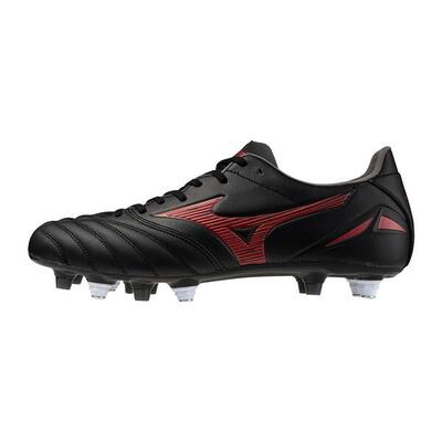 Voetbalschoenen mizuno morelia neo iv pro mix zwart en rood