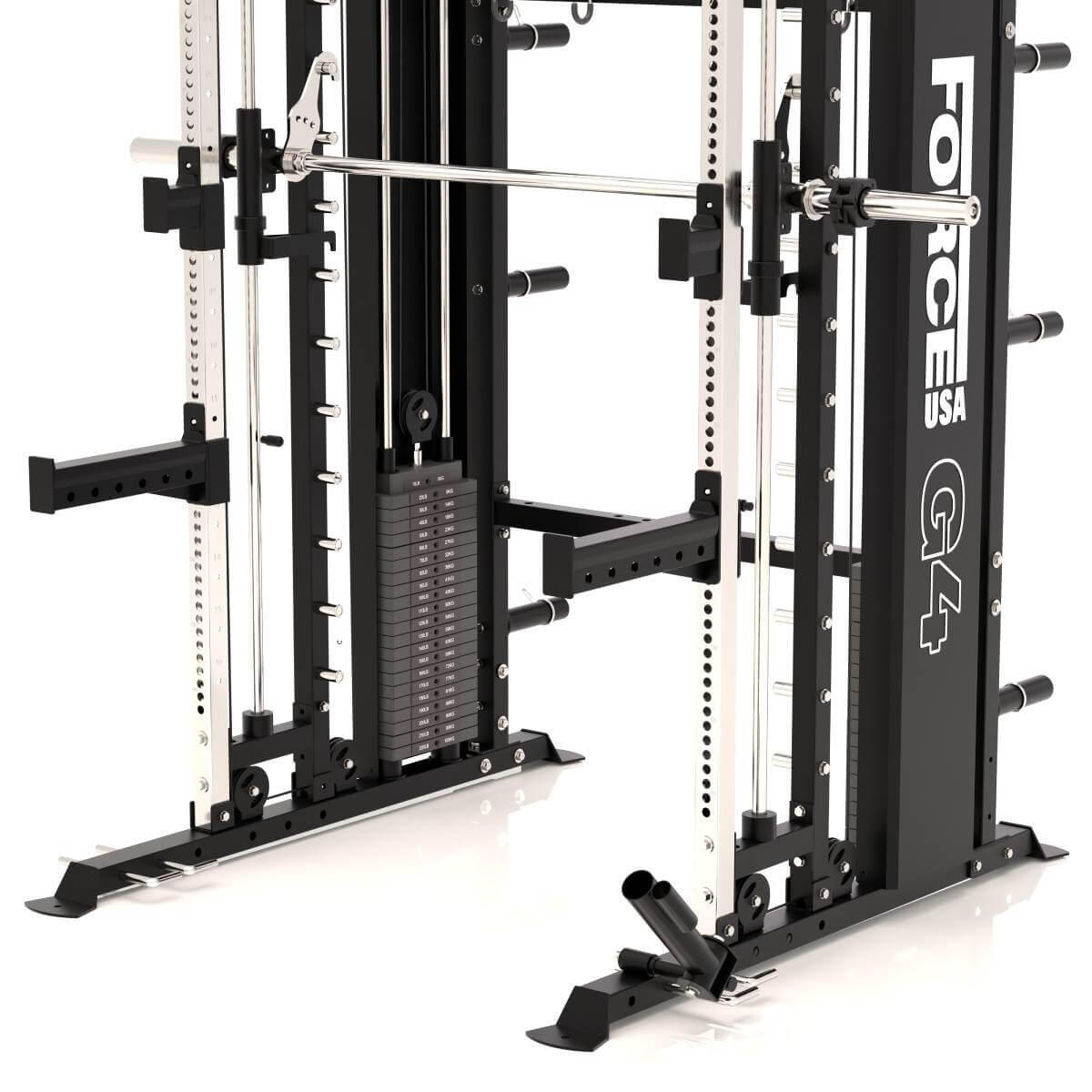 Gewichtblokuitbreiding - Krachttraining - Force USA - 22,5 kg, 5 schijven 3/5