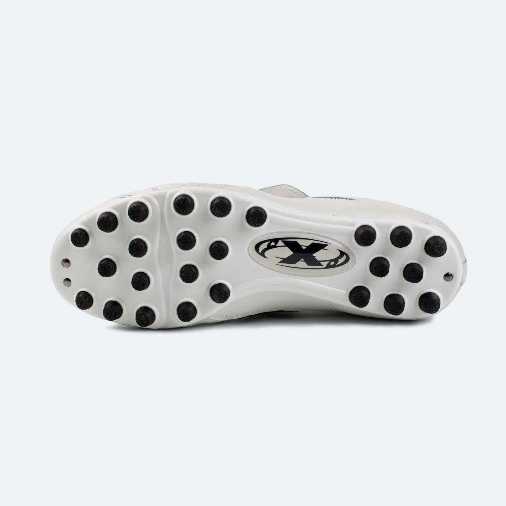 Botas de Futsal MUNICH Clássicas em Pele Branca 3/5