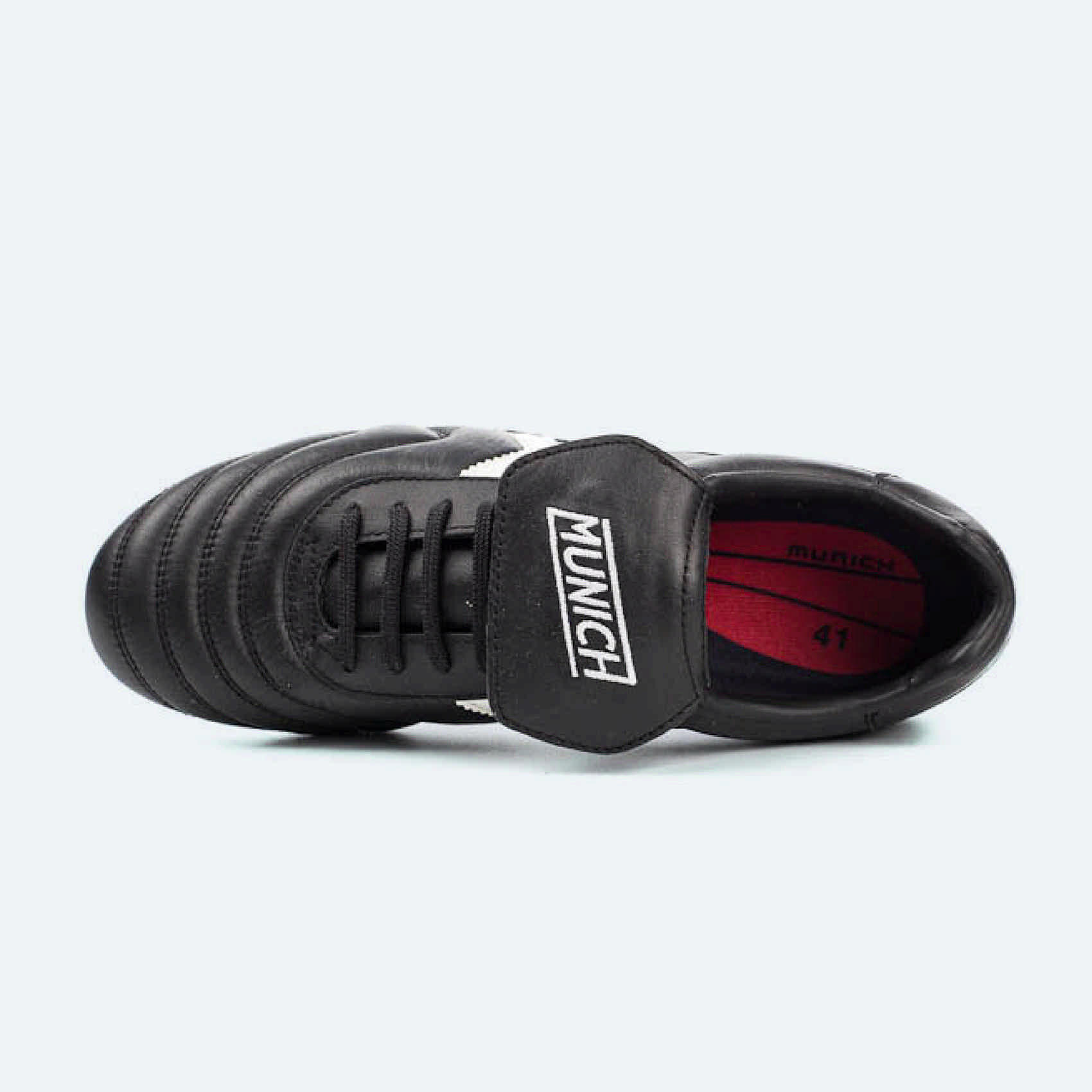 Chaussures classiques MUNICH en cuir de kangourou noir 4/5