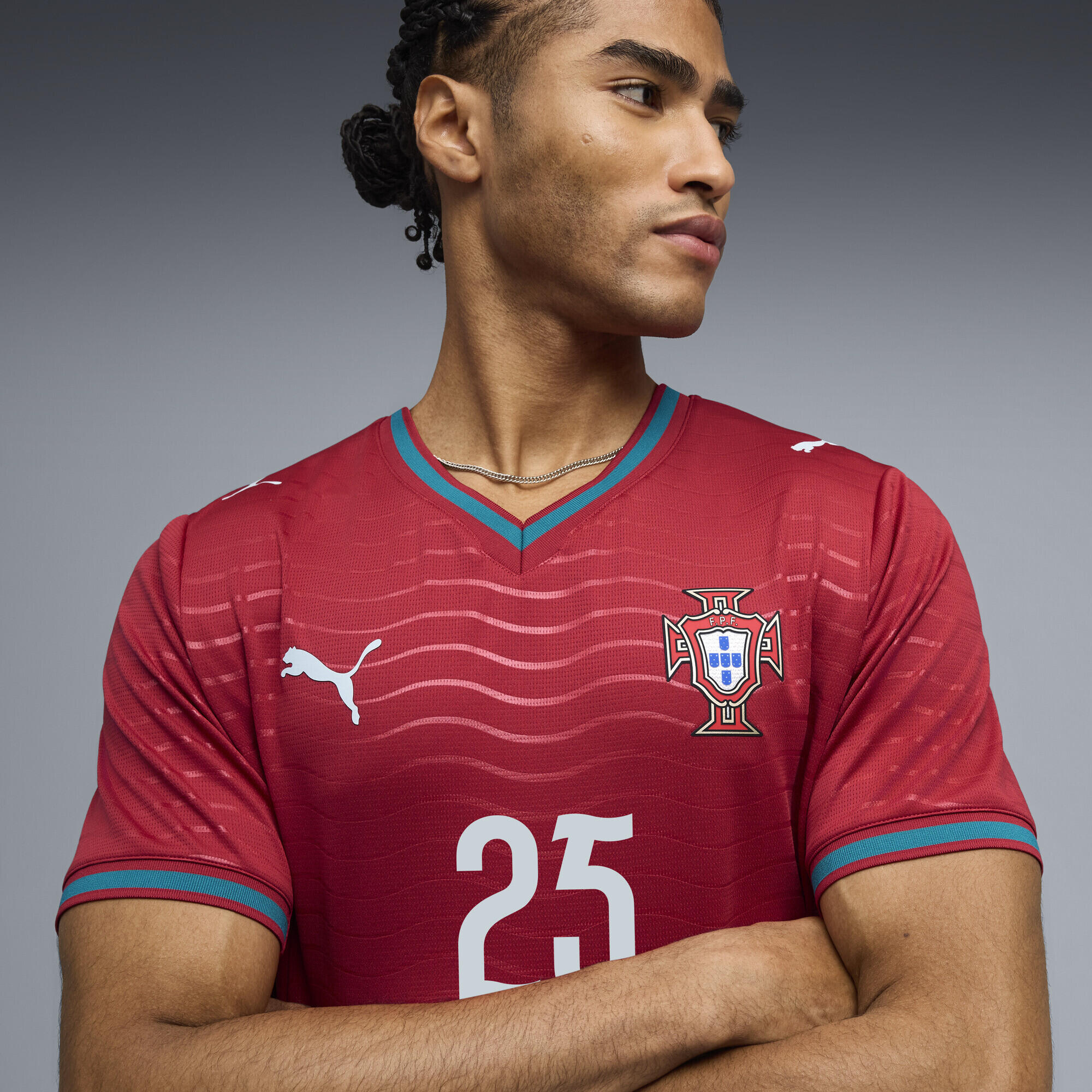 Maillot version Player Home Portugal 2026 Homme PUMA 4/7