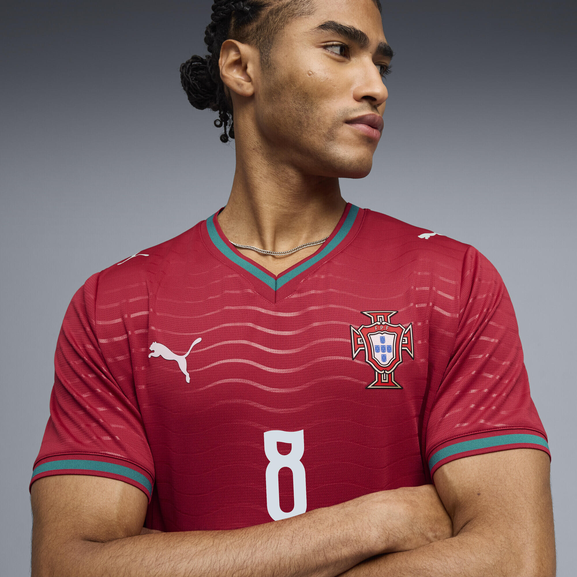 Portugal 2026 Player thuisshirt voor heren PUMA 4/7