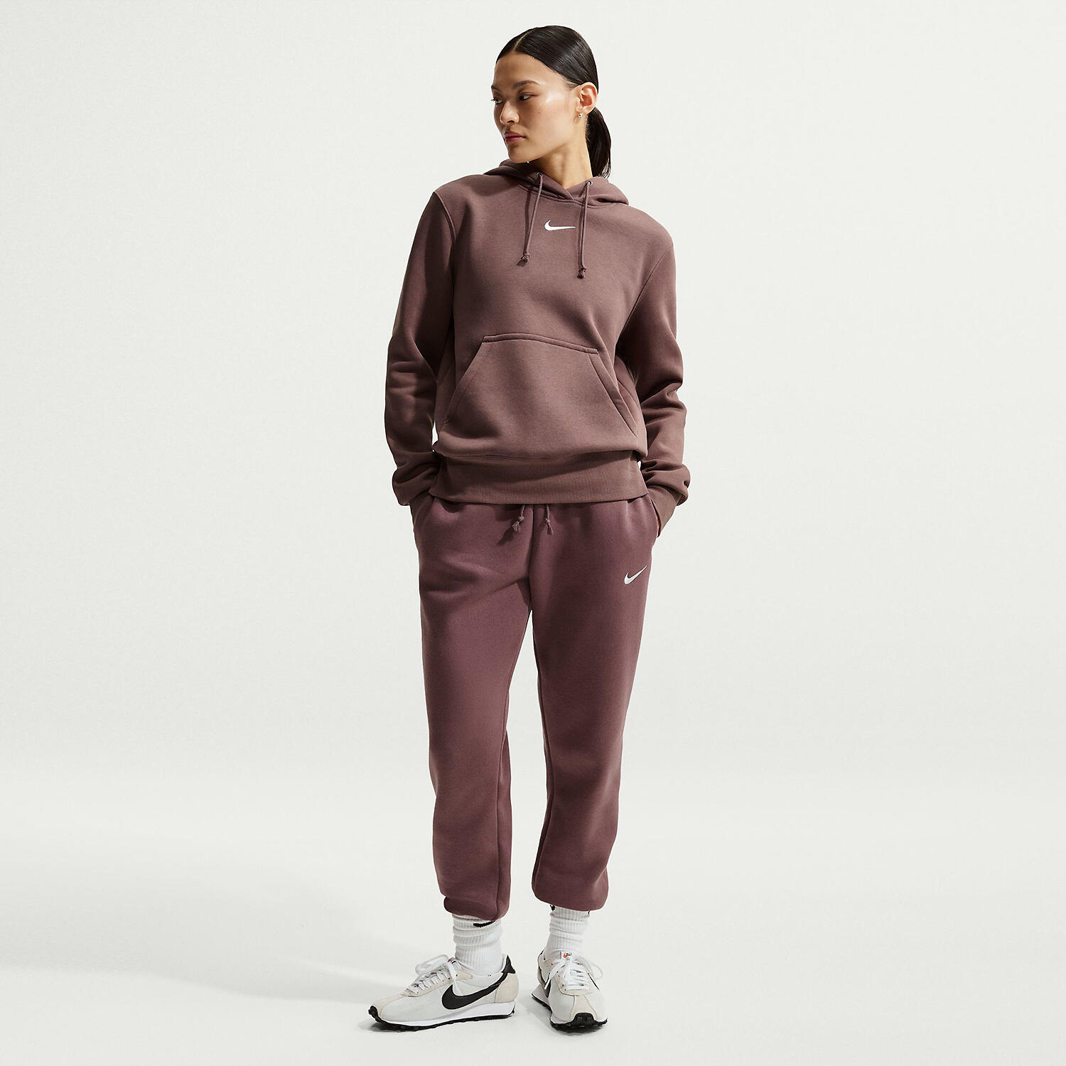 Damen Hose NSW PHNX FLC MR PANT STD 3/7