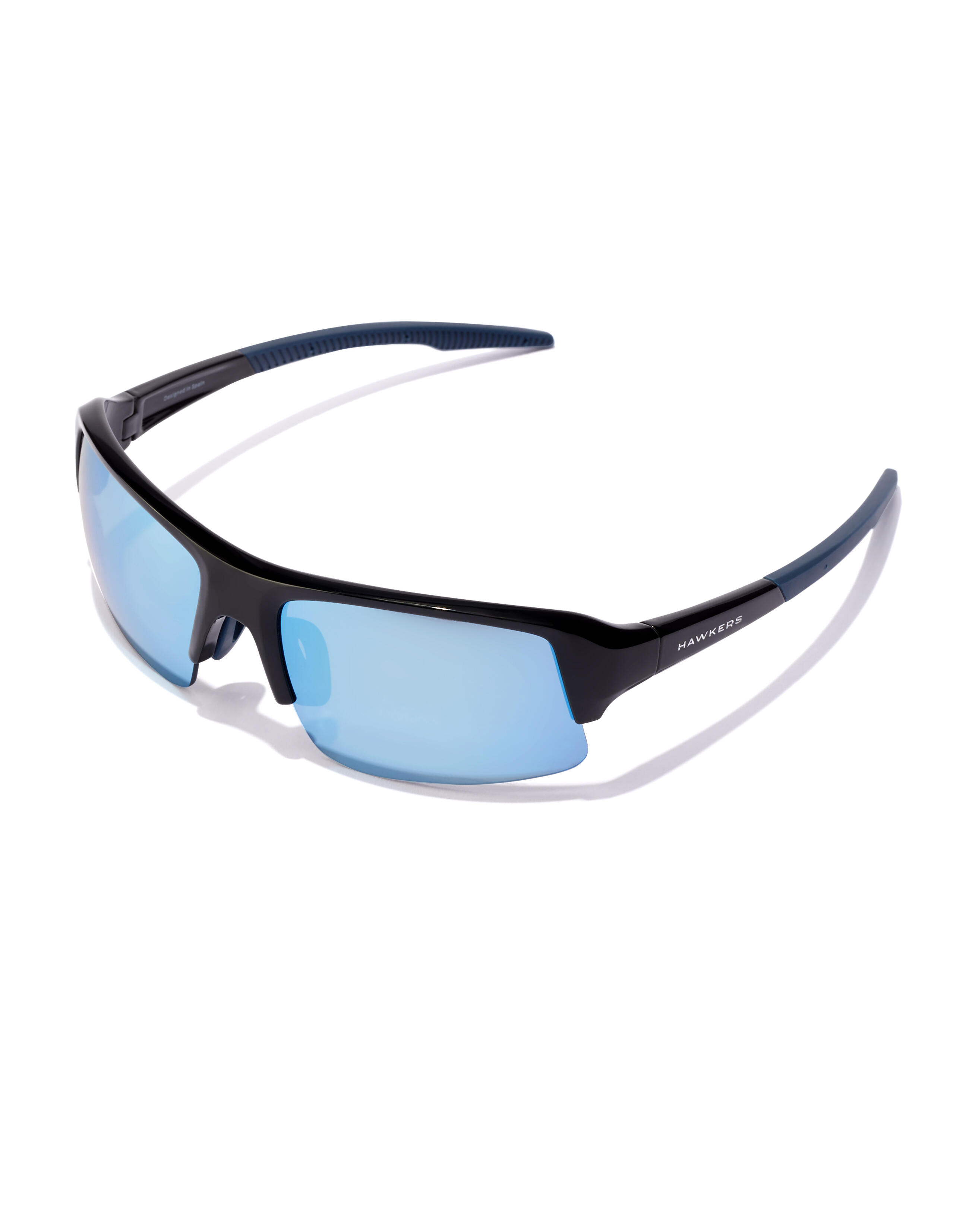 HAWKERS BAT Sunglasses - Black Blue Chrome - Men/Women