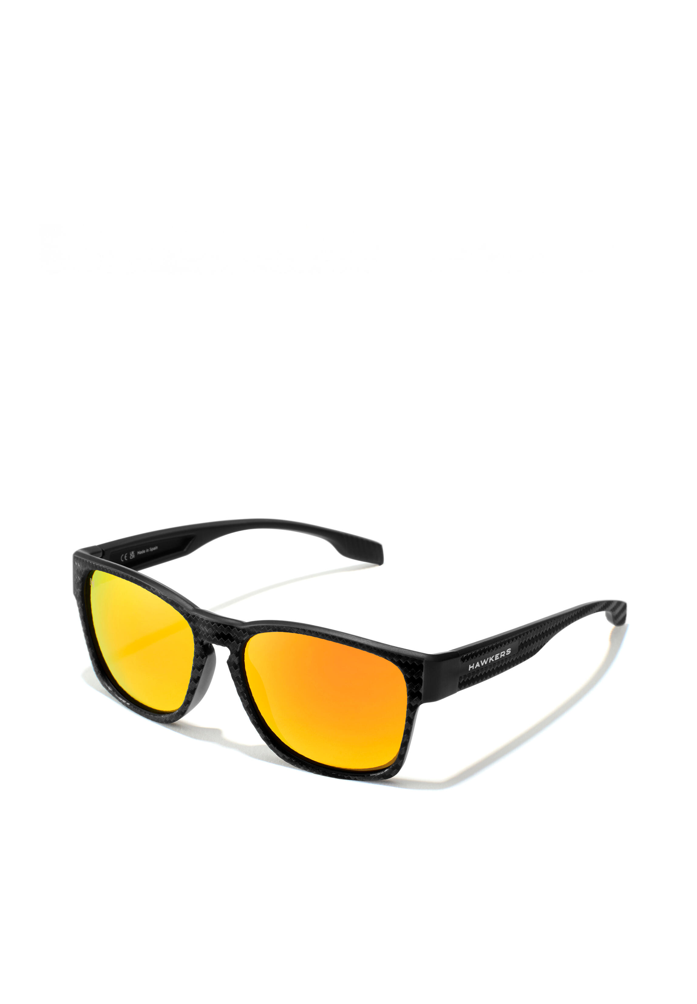 HAWKERS CORE RAW CARBON FIBER Sunglasses - Polarized Black Daylight - Men/Women