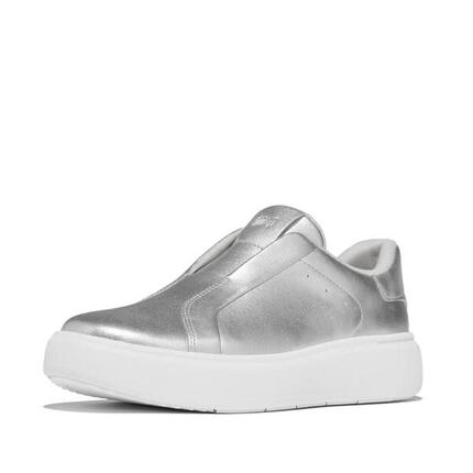 Damen Halbschuhe aus Leder ohne Schnürsenkel FitFlop Rtg