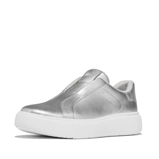 Damen Halbschuhe aus Leder ohne Schnürsenkel FitFlop Rtg