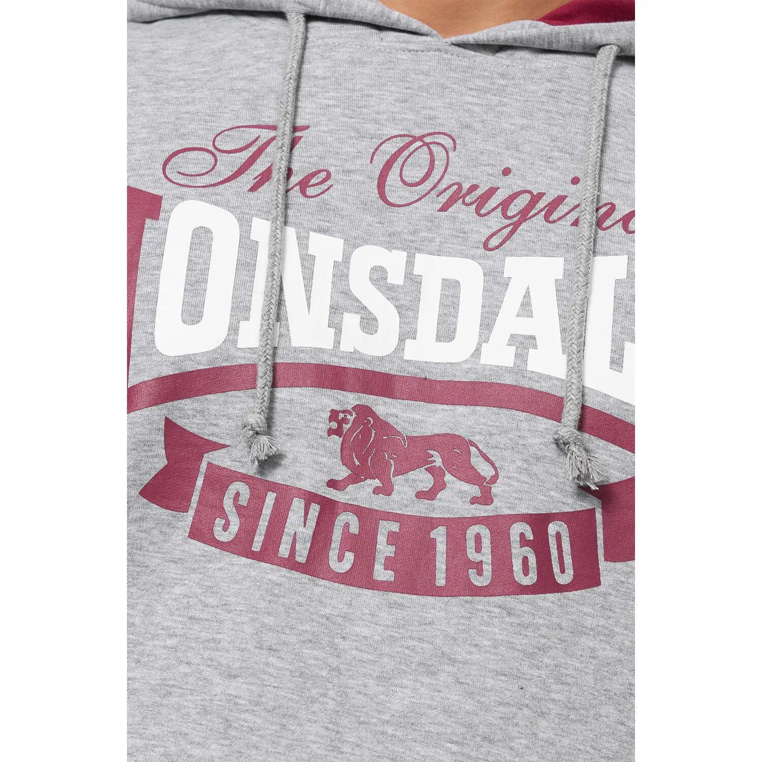 Hoodie Lonsdale Stotfield 4/4
