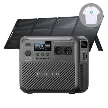 Elite 200 V2 générateur solaire 2073Wh avec panneau 200W secours et tempêtes