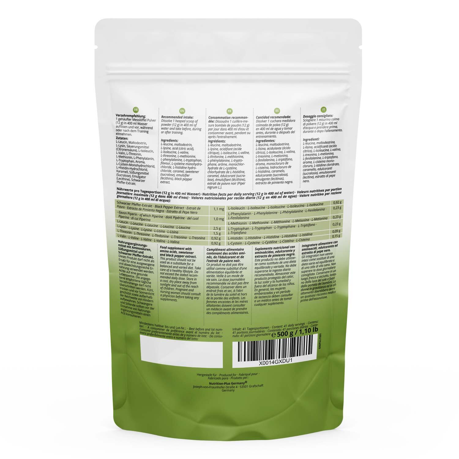 EAA Instant Powder 500 g - Té helado de melocotón 2/5