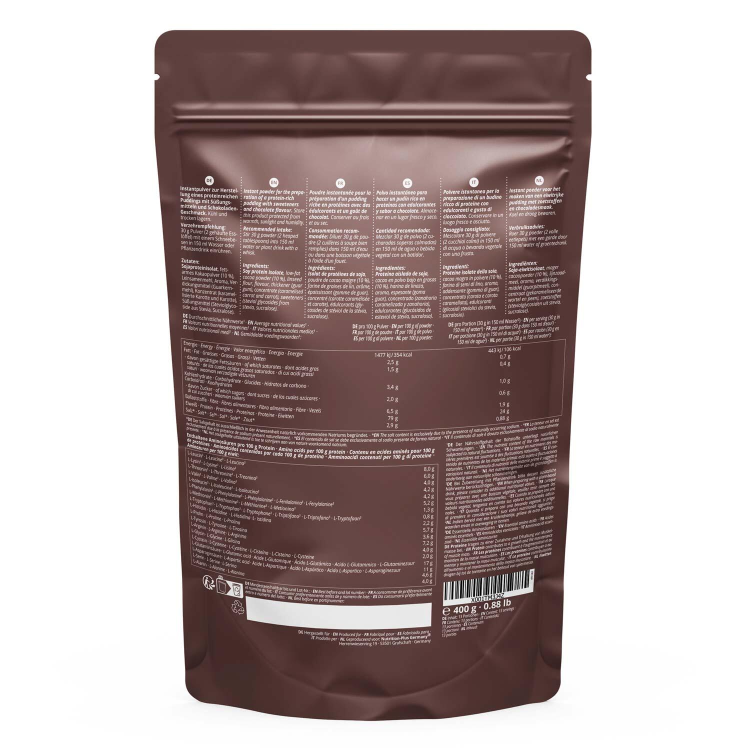 Protein-Pudding Schokolade - 400g 5/5