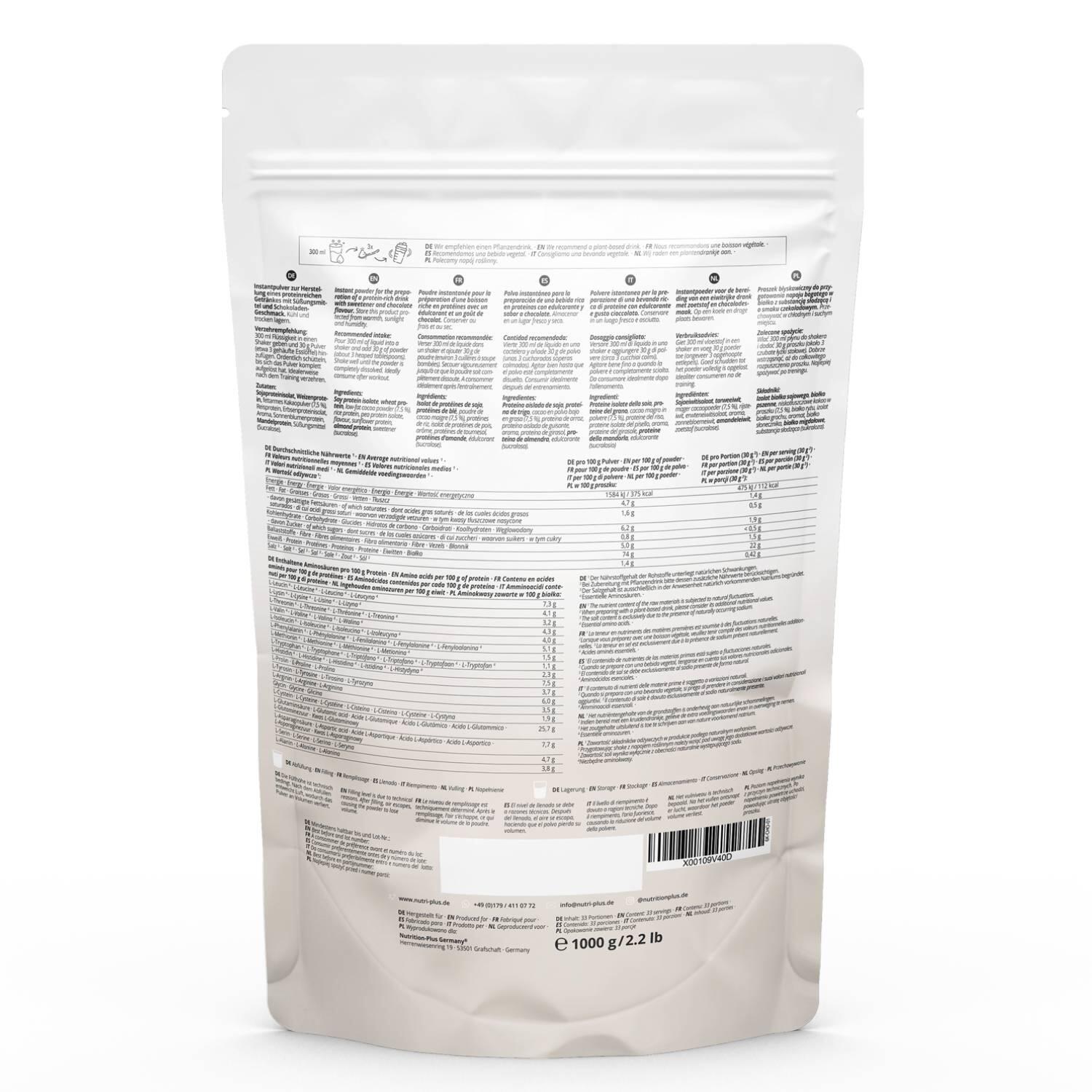 Proteína en polvo 6K 1000 g - Chocolate 5/5